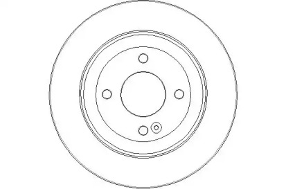 Тормозной диск NATIONAL NBD1905