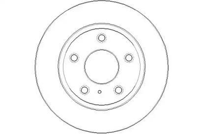 Тормозной диск NATIONAL NBD1909