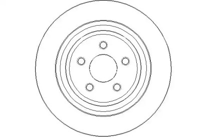 Тормозной диск NATIONAL NBD1921