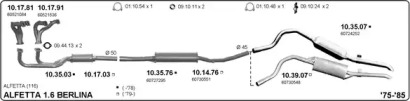 Система выпуска ОГ IMASAF 502000010