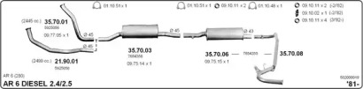 Система выпуска ОГ IMASAF 502000019