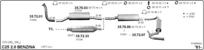 Система выпуска ОГ IMASAF 514000092