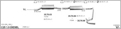 Система выпуска ОГ IMASAF 514000093