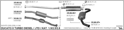 Система выпуска ОГ IMASAF 524000086