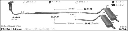 Система выпуска ОГ IMASAF 524000172