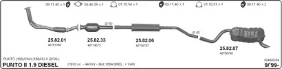 Система выпуска ОГ IMASAF 524000204