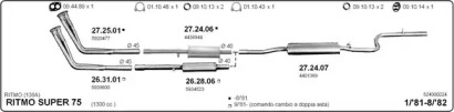 Система выпуска ОГ IMASAF 524000224