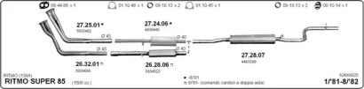 Система выпуска ОГ IMASAF 524000225