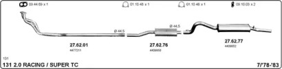 Система выпуска ОГ IMASAF 524000393