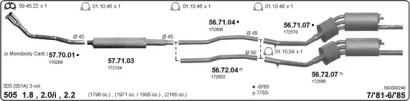 Система выпуска ОГ IMASAF 563000246