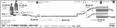 Система выпуска ОГ IMASAF 563000294