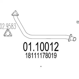 Трубка MTS 01.10012