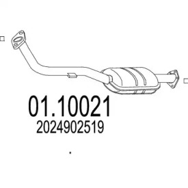 Трубка MTS 01.10021