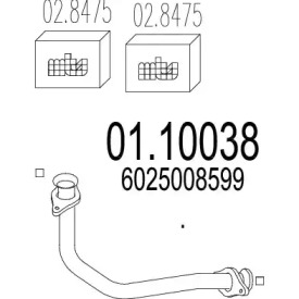 Трубка MTS 01.10038