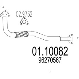 Трубка MTS 01.10082