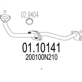 Трубка MTS 01.10141