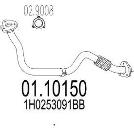 Трубка MTS 01.10150