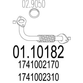 Трубка MTS 01.10182