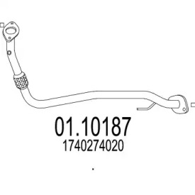 Трубка MTS 01.10187