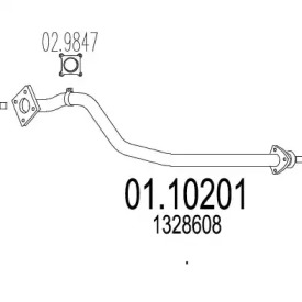 Трубка MTS 01.10201