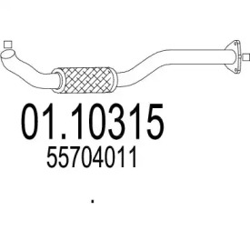 Трубка MTS 01.10315