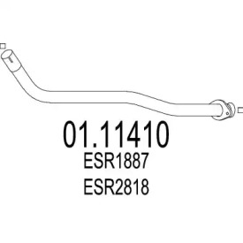 Трубка MTS 01.11410