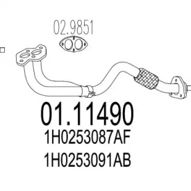 Трубка MTS 01.11490