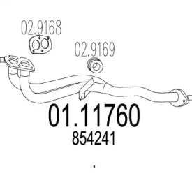Трубка MTS 01.11760