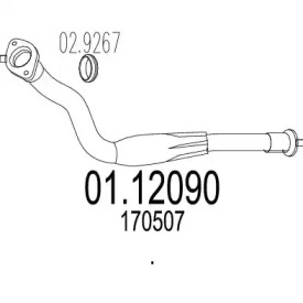Трубка MTS 01.12090