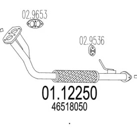 Трубка MTS 01.12250