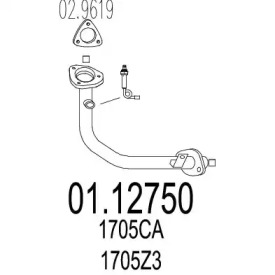 Трубка MTS 01.12750