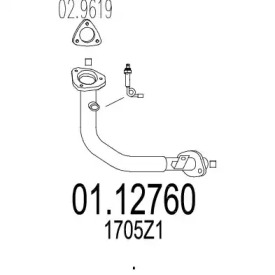 Трубка MTS 01.12760