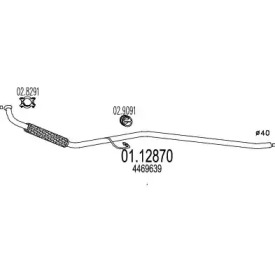 Трубка MTS 01.12870