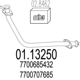 Трубка MTS 01.13250