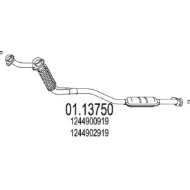 Трубка MTS 01.13750