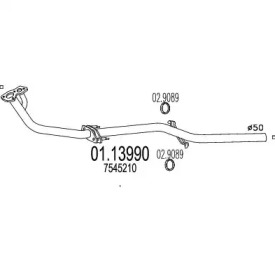 Трубка MTS 01.13990