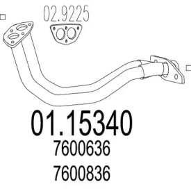 Трубка MTS 01.15340