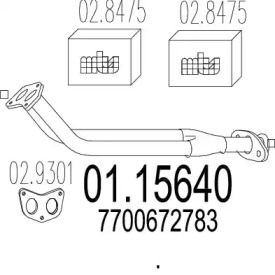 Трубка MTS 01.15640