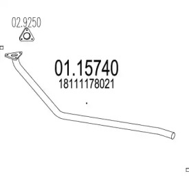 Трубка MTS 01.15740