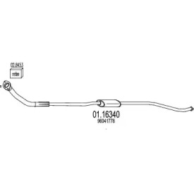 Трубка MTS 01.16340