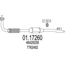 Трубка MTS 01.17260