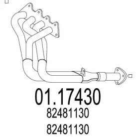 Трубка MTS 01.17430