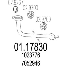Трубка MTS 01.17830