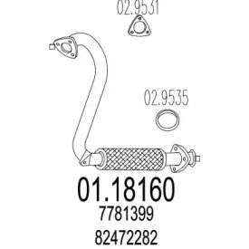 Трубка MTS 01.18160