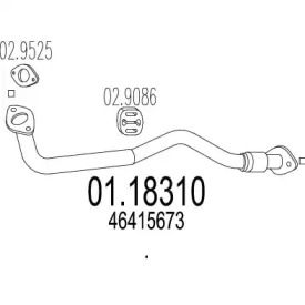 Трубка MTS 01.18310