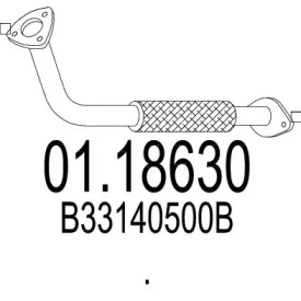 Труба выхлопного газа MTS 01.18630