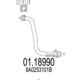 Трубка MTS 01.18990
