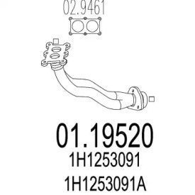 Трубка MTS 01.19520