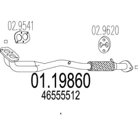 Трубка MTS 01.19860
