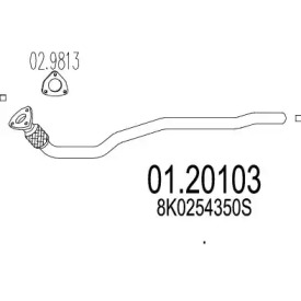 Трубка MTS 01.20103